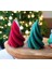 Yeşil Noel Ağacı Kokulu Mum (Yılbaşı, Dekoratif) 2
