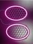 Pembe Neon Işıklı 6x9 Oval Hoparlör ve Midrange Kapağı 1takım (2ADET) 5