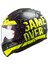 RAPID PLAYER NEON SARI-SİYAH KASK XXL 2