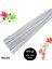 Beyaz Yapay Çiçek Teli, No:24 (1 Mm) - Çiçek Aranjman Yapım Teli, 500 gr (420-430 Adet), 60 cm 1