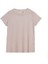 Kısa Kollu Basic Lyocell Tshirt Bej 2