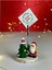 Yılbaşı Ağaçlı Noel Baba ve Çam Ağacı Tasarımlı Sevimli Not Fotoğraf Tutacağı Yeni Yıl Dekoru 1