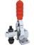 GH-12050-U Dikey Geçiş Kelepçesi | 91 kg Kapasiteli Düz Tabanlı Oluklu Kol - Küçük Montaj 1