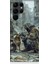 Samsung Galaxy S22 Ultra Uyumlu Köpek ve Adam Desenli Silikon Kılıf 1