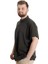 Mode Xl Büyük Beden Erkek T-Shirt Hakim Yaka Md Logo 22326 Haki 3