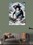 Kanvas Tablo Karlı Bahçivan Penguen 3