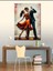 Kanvas Tablo Tango Yapan Çift 2