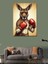 Kanvas Tablo Boksör Kanguru 3