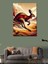 Kanvas Tablo Koşan Kırmızı Kanguru 3