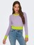 Onlpıumo L/s Contrast Pull cc Knt Kadın Crop Kazak 1