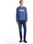 Lcwaıkıkı Classic Bisiklet Yaka Uzun Kollu Baskılı Erkek Sweatshirt 2