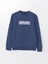 Lcwaıkıkı Classic Bisiklet Yaka Uzun Kollu Baskılı Erkek Sweatshirt 5