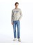Lcwaıkıkı Classic Bisiklet Yaka Uzun Kollu Baskılı Erkek Sweatshirt 2