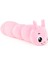 Soft Tırtıl Figürlü Yastık - Pembe - 30X10 cm 2