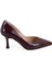 Liberty Bordo Kadın Deri Stiletto 2