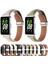 -Samsung Galaxy Fit 3 Için Iki Tonlu Deri Kayış (Yurt Dışından) 2