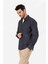 ERKEK COMFORT FIT UZUN KOL TEK CEPLİ FLANEL GÖMLEK HUN LS LACİVERT-BEJ B01.242.529 2