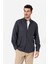 ERKEK COMFORT FIT UZUN KOL TEK CEPLİ FLANEL GÖMLEK HUN LS LACİVERT-BEJ B01.242.529 4