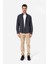 ERKEK COMFORT FIT UZUN KOL TEK CEPLİ FLANEL GÖMLEK HUN LS LACİVERT-BEJ B01.242.529 5