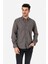 ERKEK COMFORT FIT UZUN KOL TEK CEPLİ FLANEL GÖMLEK HUN LS KAHVE-BEYAZ B01.242.529 1