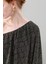 Lurex Örme Karışımlı Tek Omuz Bluz Standart Renk K2513059_089 4
