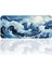 70X30 Ocean Storm Ilyuka MP147030 Büyük Boy Xl Gaming Mousepad Dikişli Kenar Kaymaz Taban 70X30CM 2