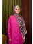 İpekhan Soft Pamuk Etro Desen Şal 3048-17 Patlıcan Mor 4