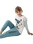Snoopy Kız Çocuk Krem Pijama Takımı 1615 3