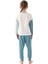 Snoopy Kız Çocuk Krem Pijama Takımı 1615 5