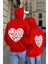More Love Baskılı Pamuklu Oversize Sweatshirt 2