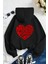 More Love Baskılı Pamuklu Oversize Sweatshirt 1