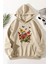 Uygun Tarz Renkli Çicek Baskılı Oversize Sweatshirt 1
