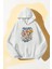 Flowers Baskılı Oversize Sweatshirt 1