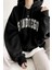 Uygun Tarz Sandiego Baskılı Oversize Sweatshirt 1