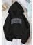 Uygun Tarz Houston Baskılı Oversize Sweatshirt 1