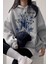 Eteinal Light Baskılı Oversize Sweatshirt 1