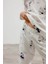 Kız Çocuk Pamuklu Uzun Kollu Pijama Takımı 4