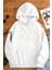 Uygun Tarz Whales Baskılı Oversize Sweatshirt 3
