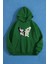 Papatya Kelebek Baskılı Oversize Sweatshirt 1
