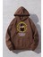 Special Agent Baskılı Oversize Sweatshirt 1