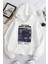 Keep Going Baskılı Oversize Sweatshirt 1