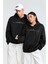 Whatever Baskılı Oversize Sweatshirt 1