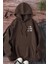 Uygun Tarz Sırt Baskılı Oversize Sweatshirt 2