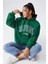 California Baskılı Oversize Sweatshirt 1