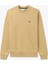 Erkek Klasik Fit Bisiklet Yaka Bej Sweatshirt 4