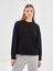Lcw Vision Bisiklet Yaka Düz Oversize Kadın Sweatshirt 1