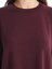 Lcw Vision Bisiklet Yaka Düz Oversize Kadın Sweatshirt 3