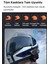 Y80 Yeni Nesil Motosiklet Kask Interkom Mikrofonlu Gürültü Engelleyici Işıklı 5.3 Bluetooth Kulaklı 3