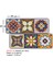 Kendinden Yapışkanlı Karnaval Desenli Pvc Karo 20 x 20 cm 6'lı Paket 3