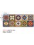 Kendinden Yapışkanlı Karnaval Desenli Pvc Karo 15 x 15 cm 10'lu Paket 3